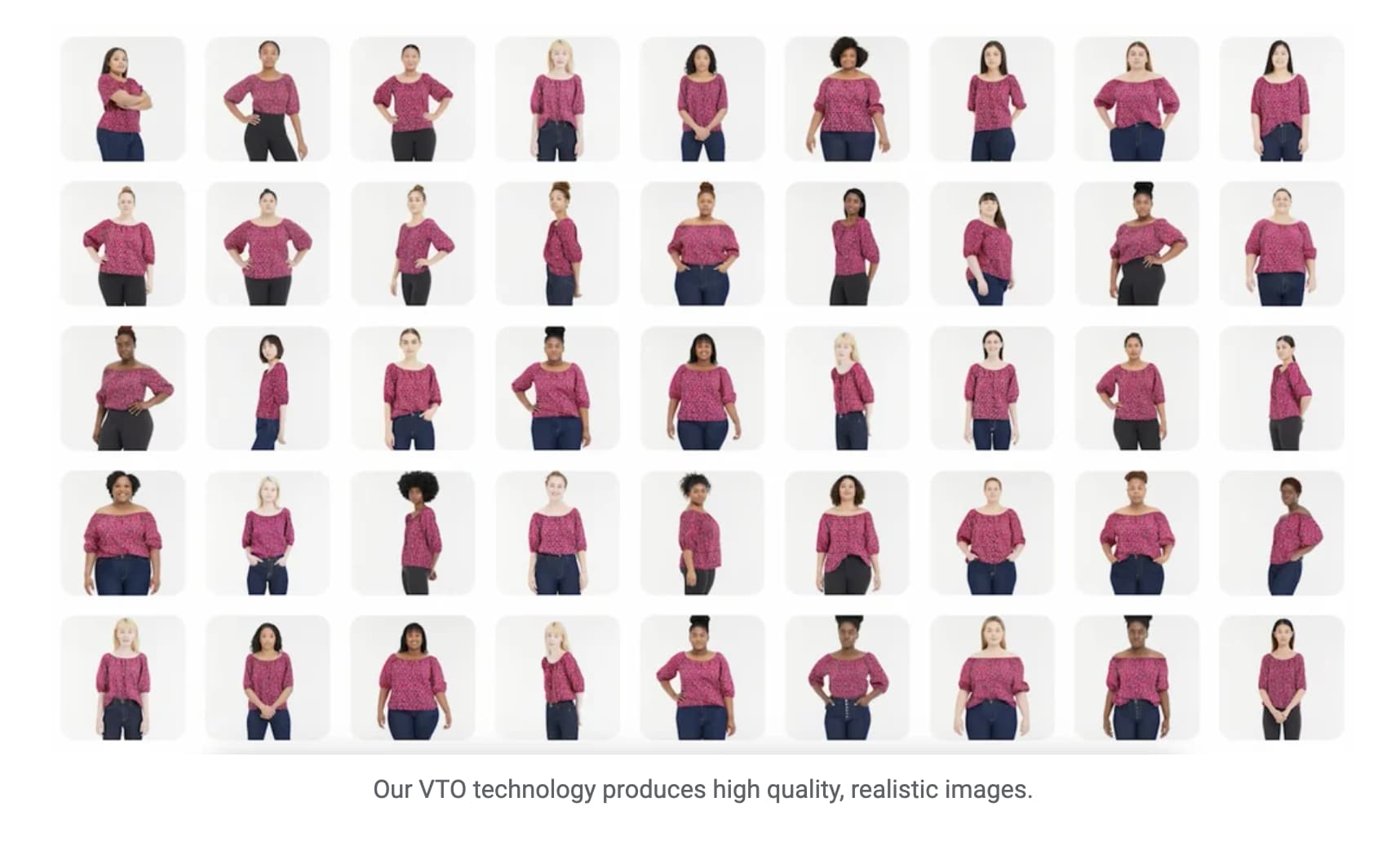 Google virtual try-on