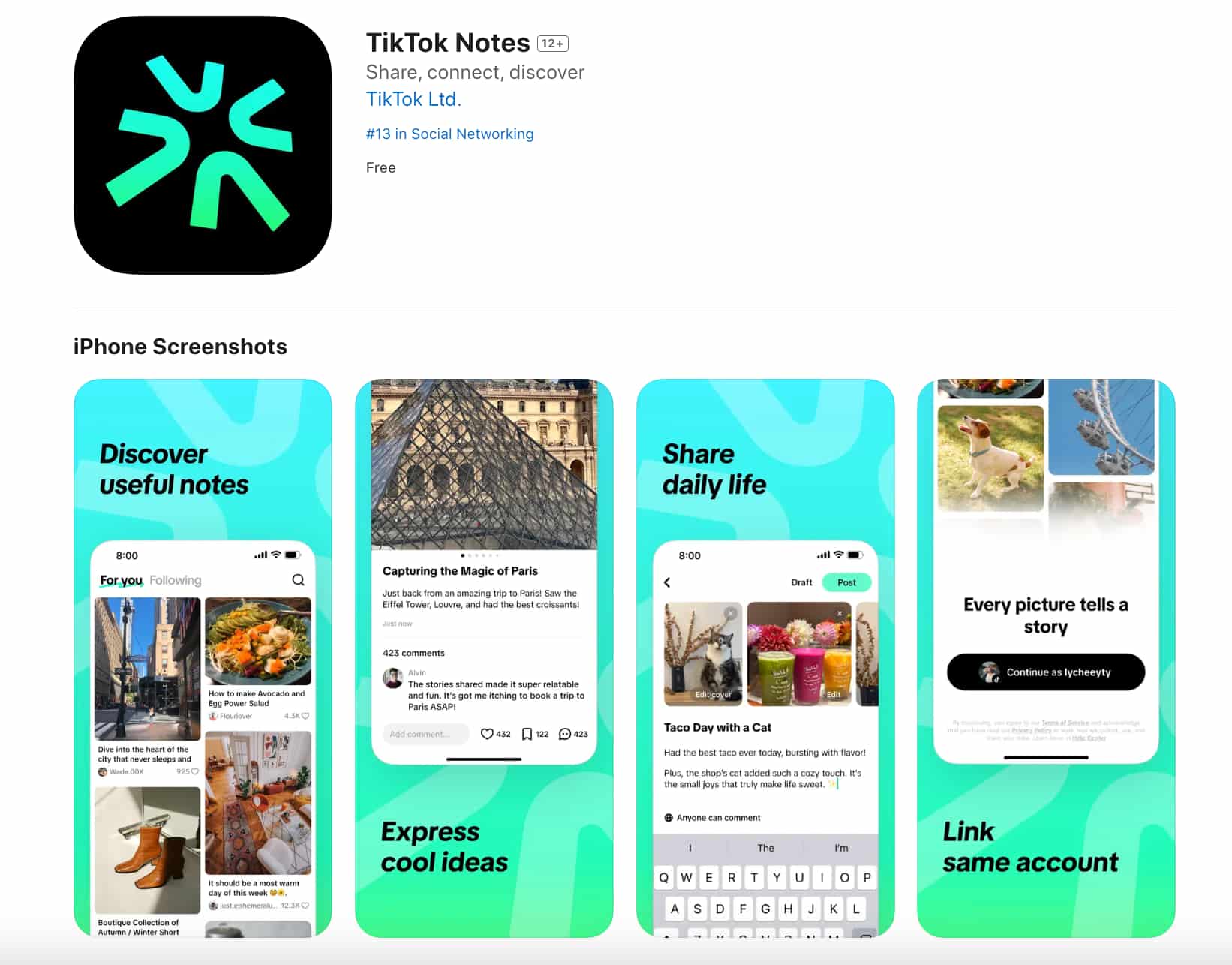 фото TikTok Notes