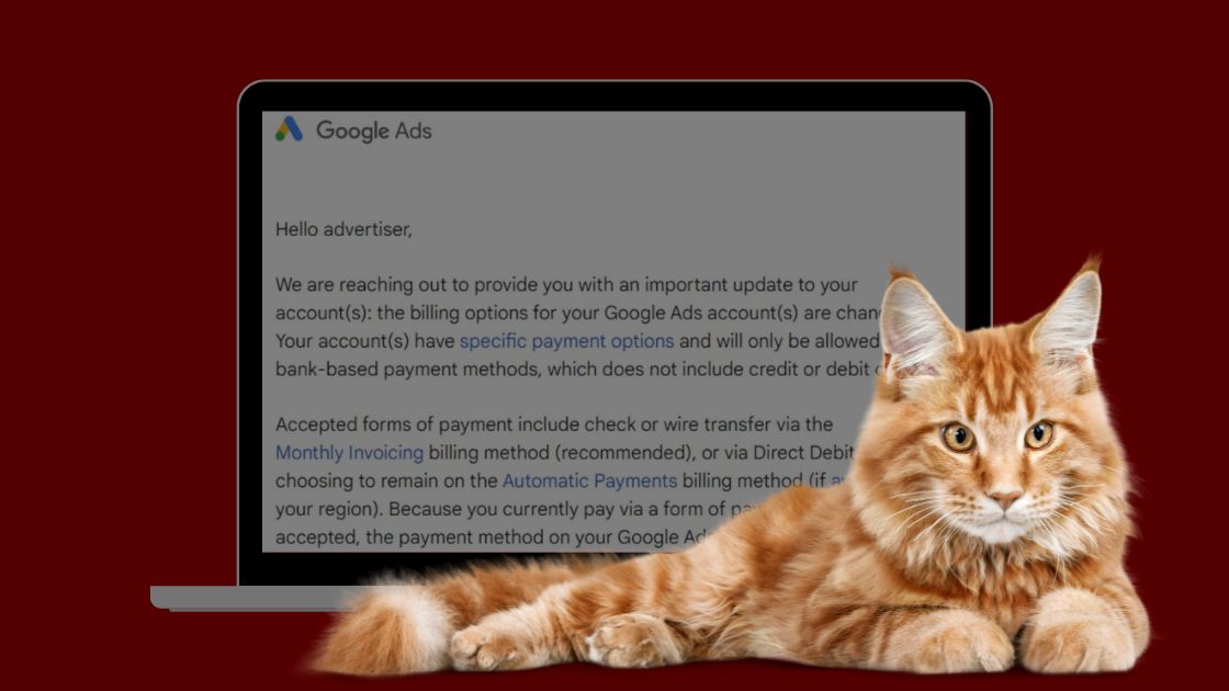 google ads припиняє