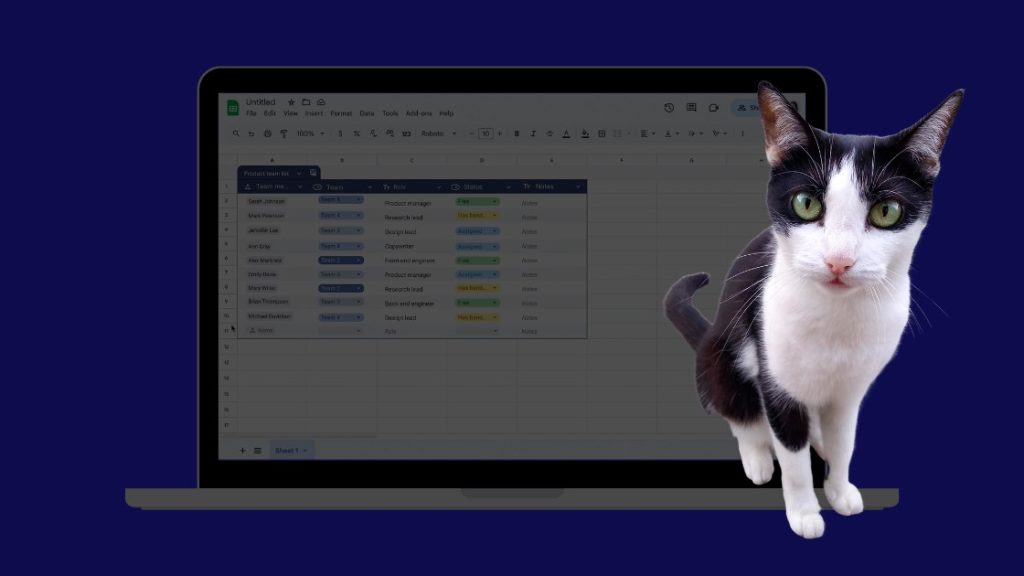 Google Sheets додають нову функцію створення таблиць одним кліком