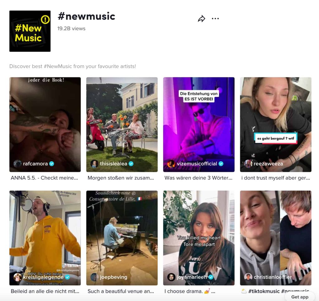 Як шукати нову популярну музику в TikTok?